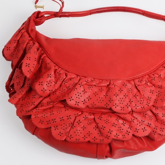 Dior Gypsy Ruffle Vintage Hobo - Picture 5 of 7